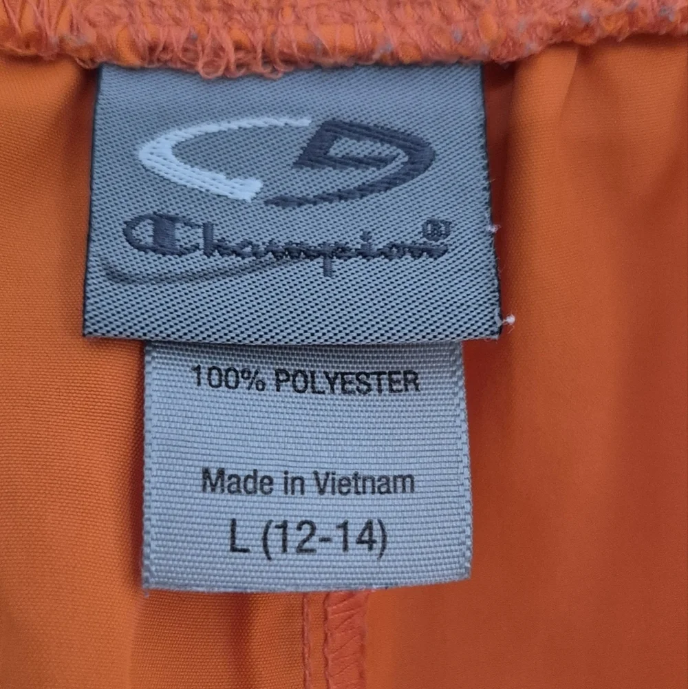 Champion Orange Swim Trunks Quick-Dry Elastic Waist